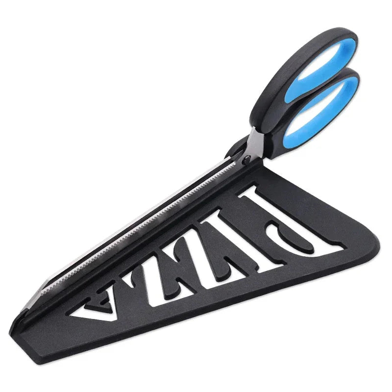 Pizza Scissors With Server Tray – The Goods Planet